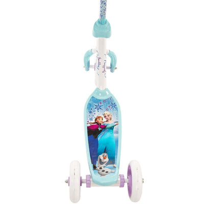 Huffy Wide Deck 3 Wheeled Disney Frozen Girls Scooter for Ages 3+ (Open Box)
