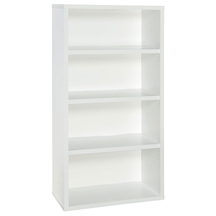 ClosetMaid Decorative Modern Rectangular 4 Tier Shelf Wooden Bookcase (Used)