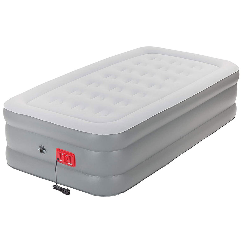 Coleman SupportRest Elite Double High Air Mattress with Built In Pump (Open Box)