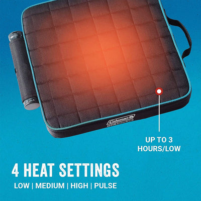 Coleman OneSource Outdoor Heated Camping Chair Pad with Rechargable Battery - VMInnovations