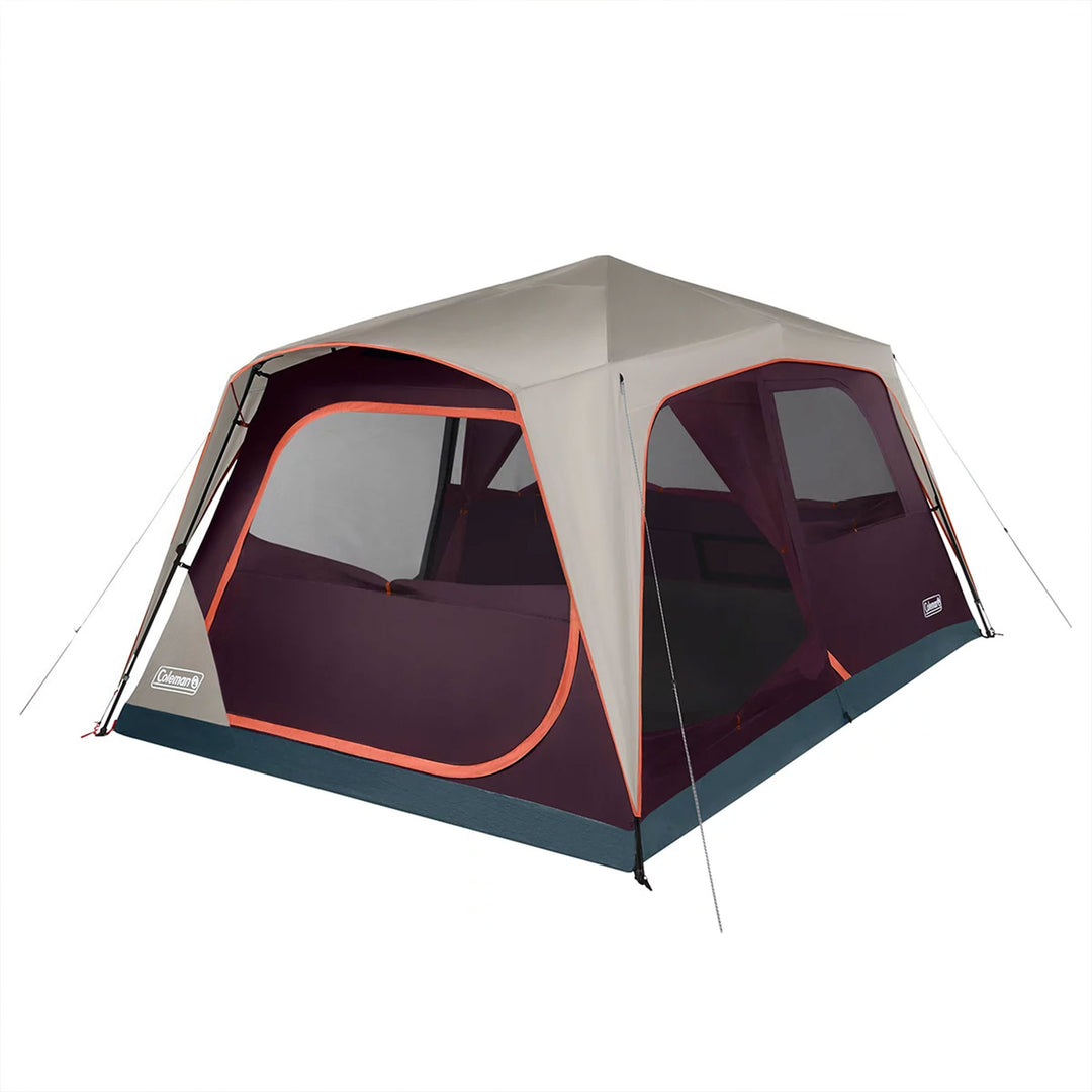 Coleman Skylodge WeatherTec Instant 10 Person Family Camping Tent (Open Box)