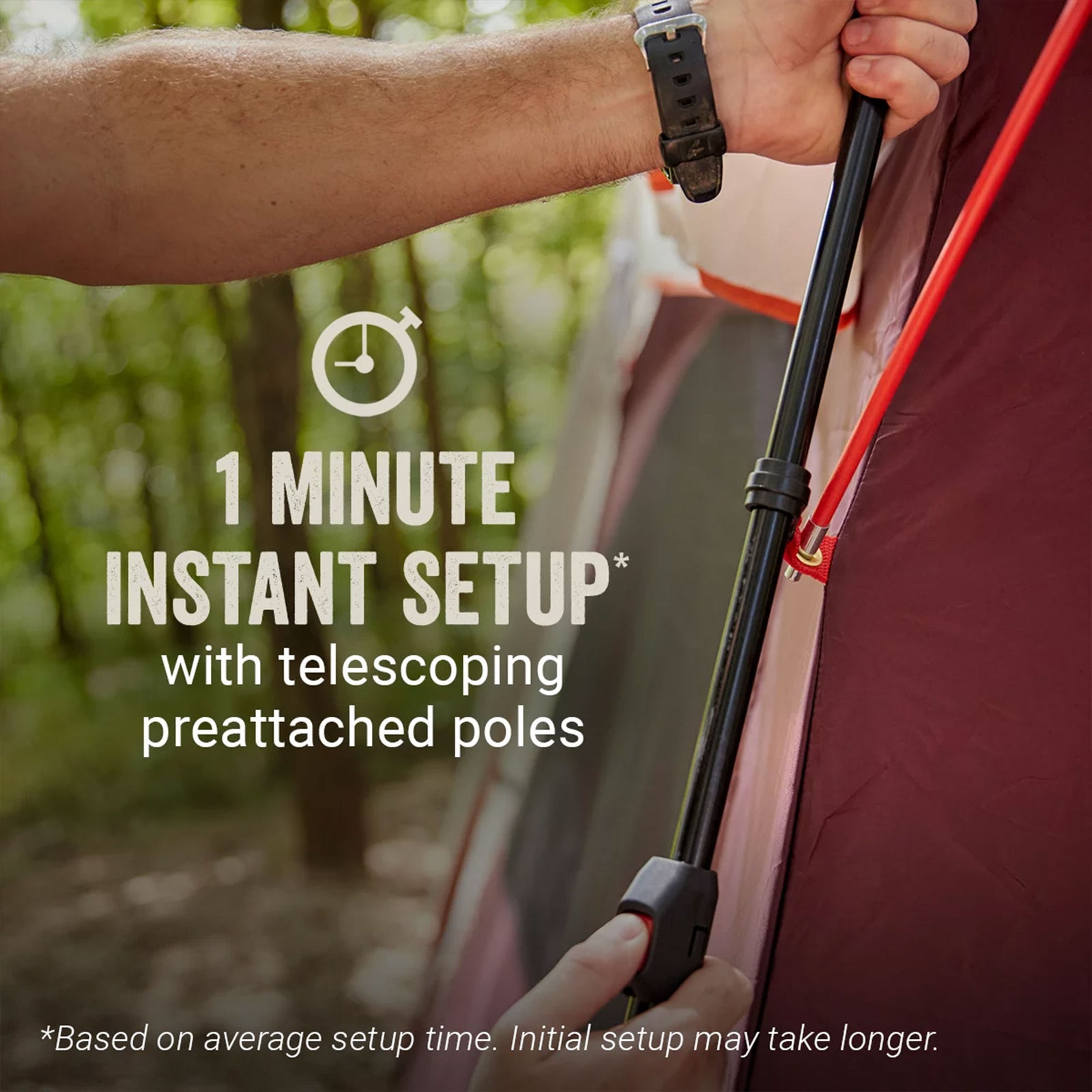 Coleman Skylodge Outdoor WeatherTec System Instant 10 Person Family Camping Tent - VMInnovations