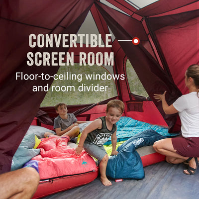 Coleman Skylodge WeatherTec System Instant 10 Person Family Camping Tent (Used) - VMInnovations
