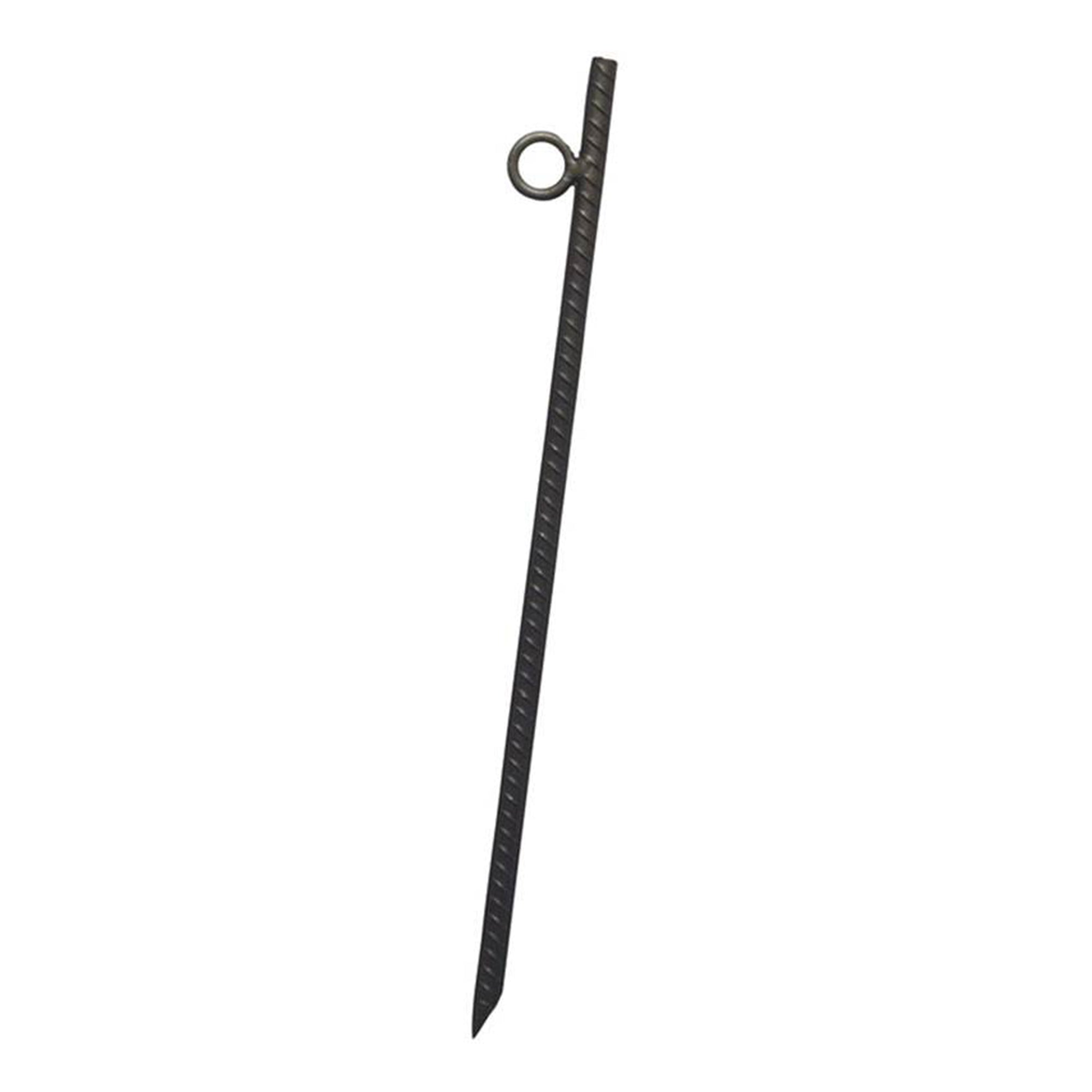 Yard Tuff Grip Rebar 18 Inch Steel Durable Tent Canopy Ground Stakes (240 Pack) - VMInnovations