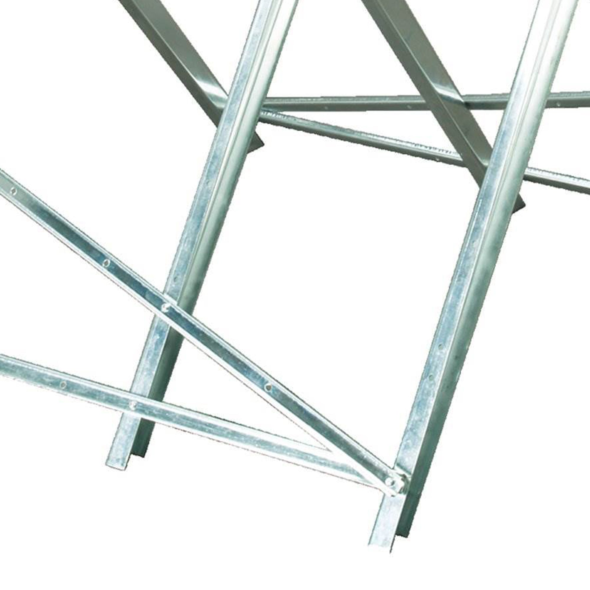 Timber Tuff TMW-10 Portable Adjustable Lumber Log Holder Sawhorse Stand (6 Pack) - VMInnovations