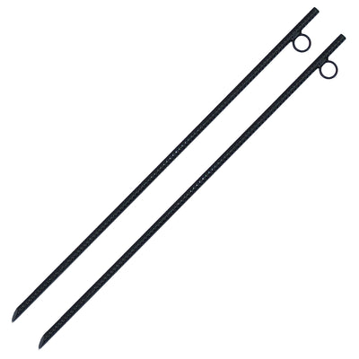 Yard Tuff YTF-1230RS 1/2in Diameter 30in Long Rebar Yard Stake w/Loop (2 Pack)