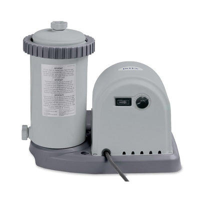 Intex 1500 Gph Krystal Clear Cartridge Filter Pump 110-120V w/ GFCI (Pump Only) (Used)