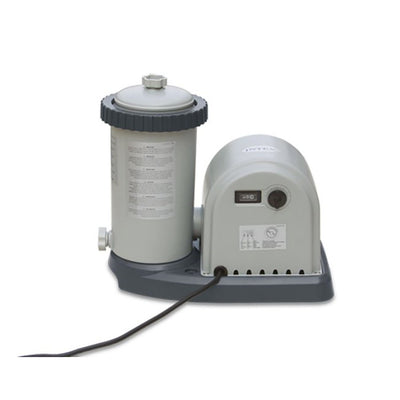 Intex 1500 Gph Krystal Clear Cartridge Filter Pump 110-120V w/ GFCI (Pump Only) (Used)