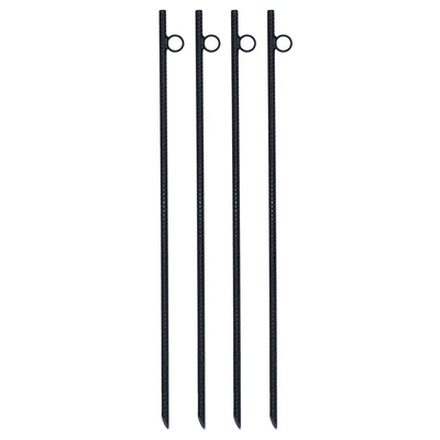 Yard Tuff YTF-1230RS 1/2in Diameter 30in Long Rebar Yard Stake w/Loop (4 Pack)