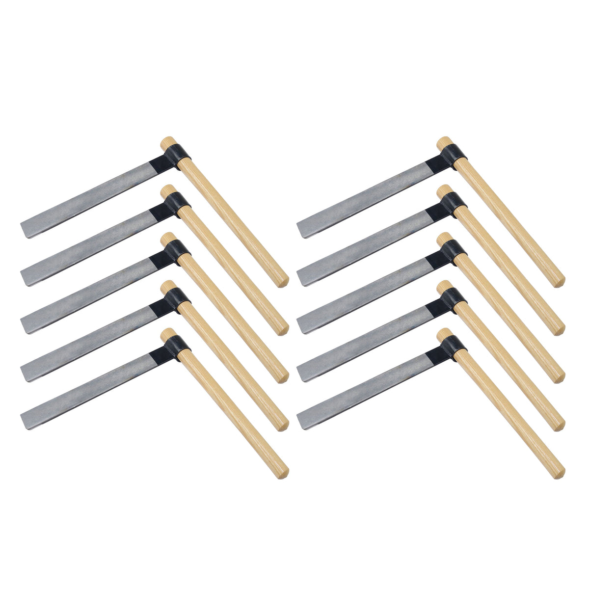 Timber Tuff Shingle Froe Traditional Woodworking Wood Splitting Tool (10 Pack)