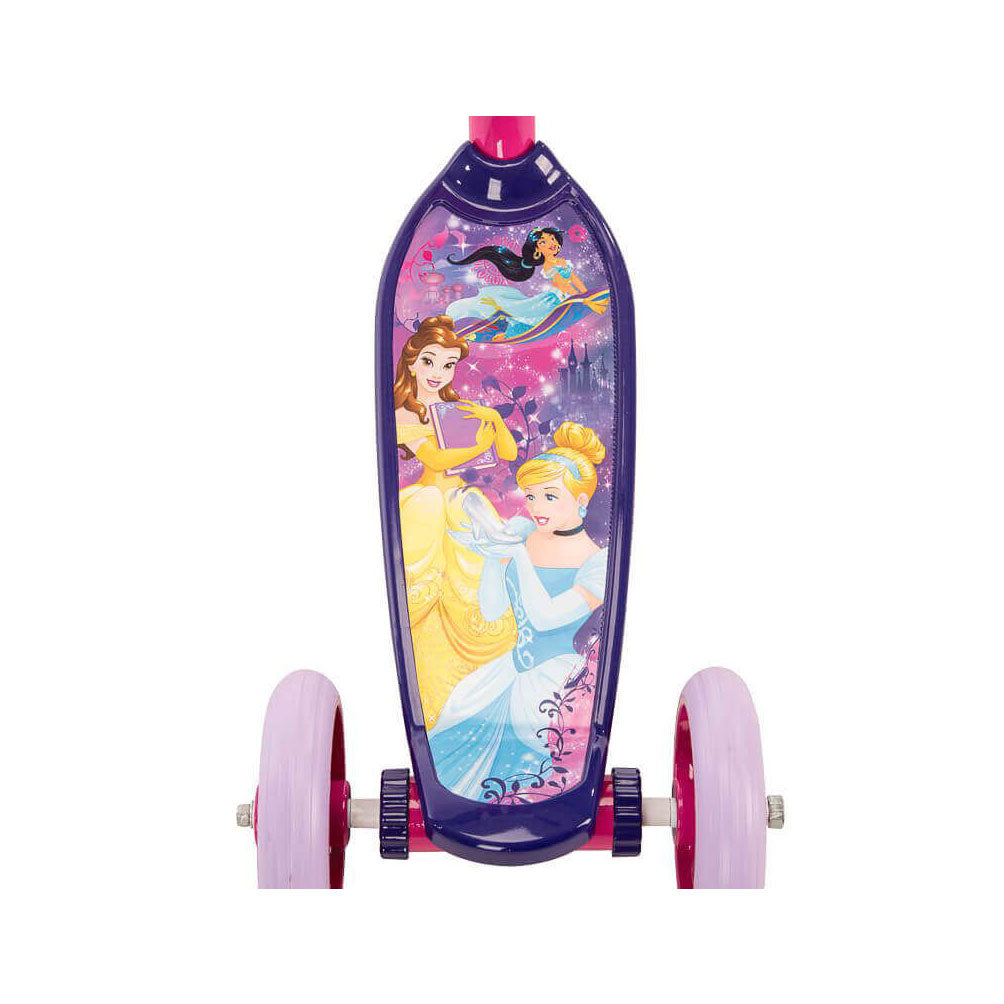 Huffy Disney Princess Girls Kids 3 Wheel Scooter with Basket (Open Box)