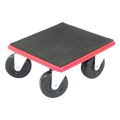 Extreme Max 5800.2000 Economy Steel Snowmobile Dolly System w/ Nylon Wheels, Red