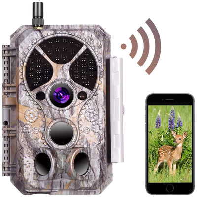 BlazeVideo Wireless Waterproof Night Vision Game Camera with Wide Angle Lens