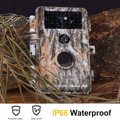 BlazeVideo Wireless Waterproof Motion Activated Trail Camera with Night Vision