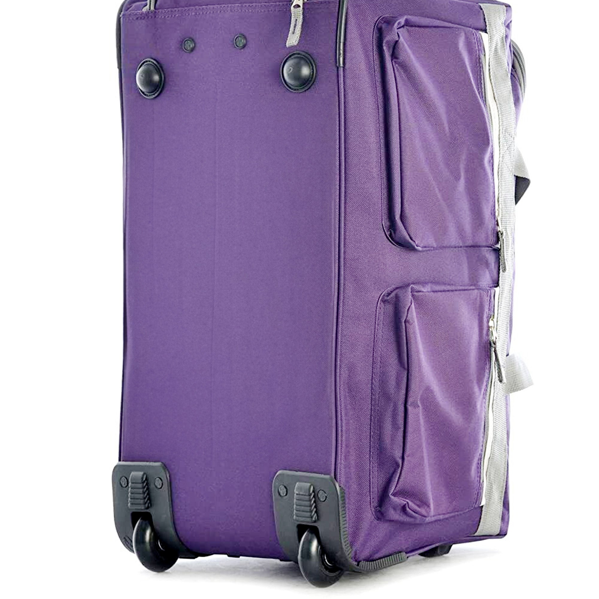 Olympia 33 Inch 8 Pocket U Shape Rolling Duffel Bag with Handle (Used) - VMInnovations