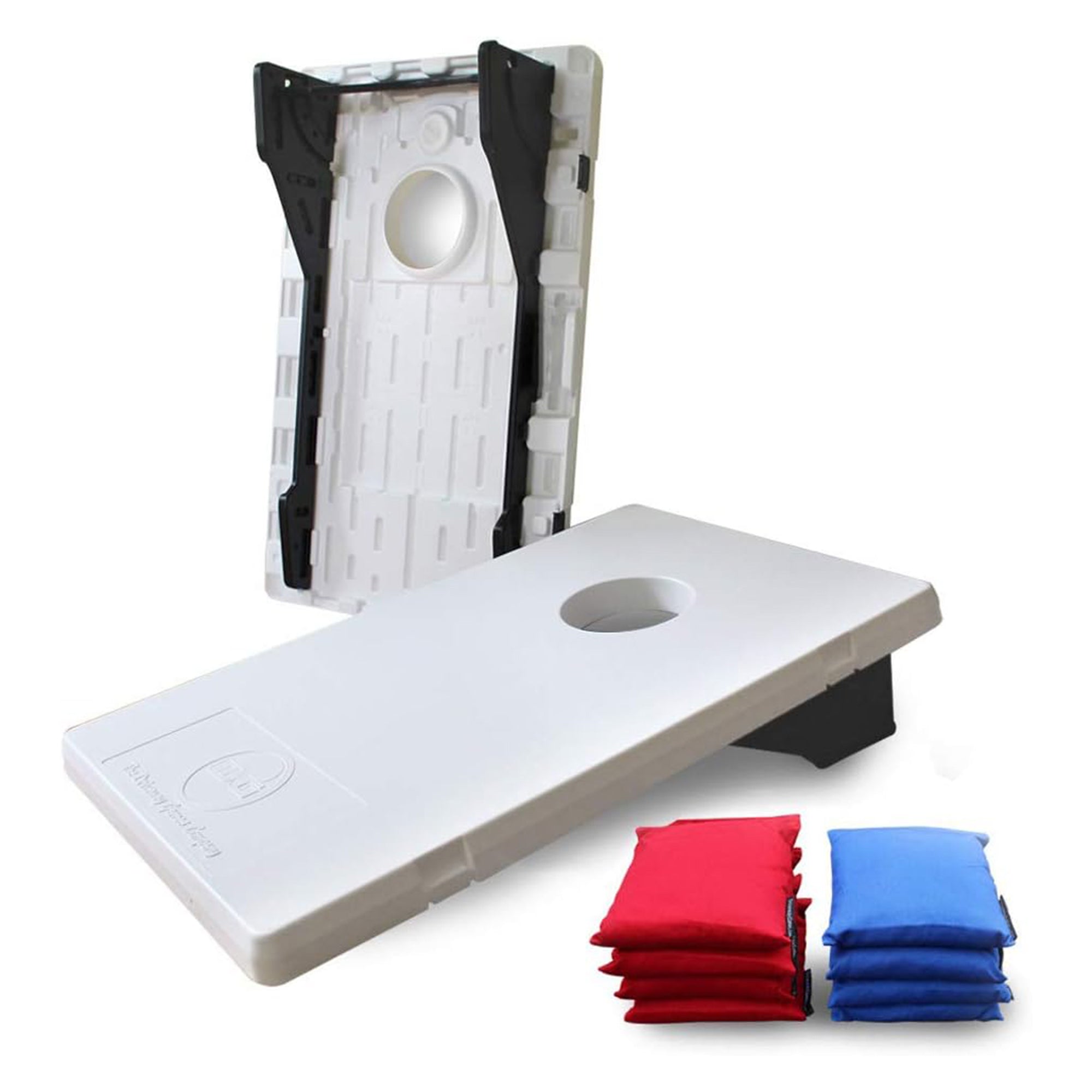 EZ Carry Portable All Weather Cornhole Set w/ Boards and Beanbags (Used) - VMInnovations