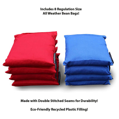 EZ Carry Portable All Weather Cornhole Set w/ Boards and Beanbags (Used) - VMInnovations