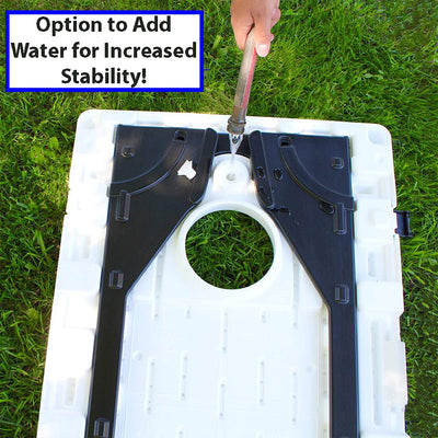 EZ Carry Portable All Weather Cornhole Set w/ Boards and Beanbags (Used) - VMInnovations