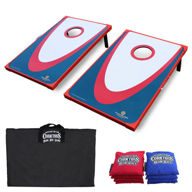 Driveway Games Backyard Edition Corntoss Bean Bag Cornhole Game with Carry Bag