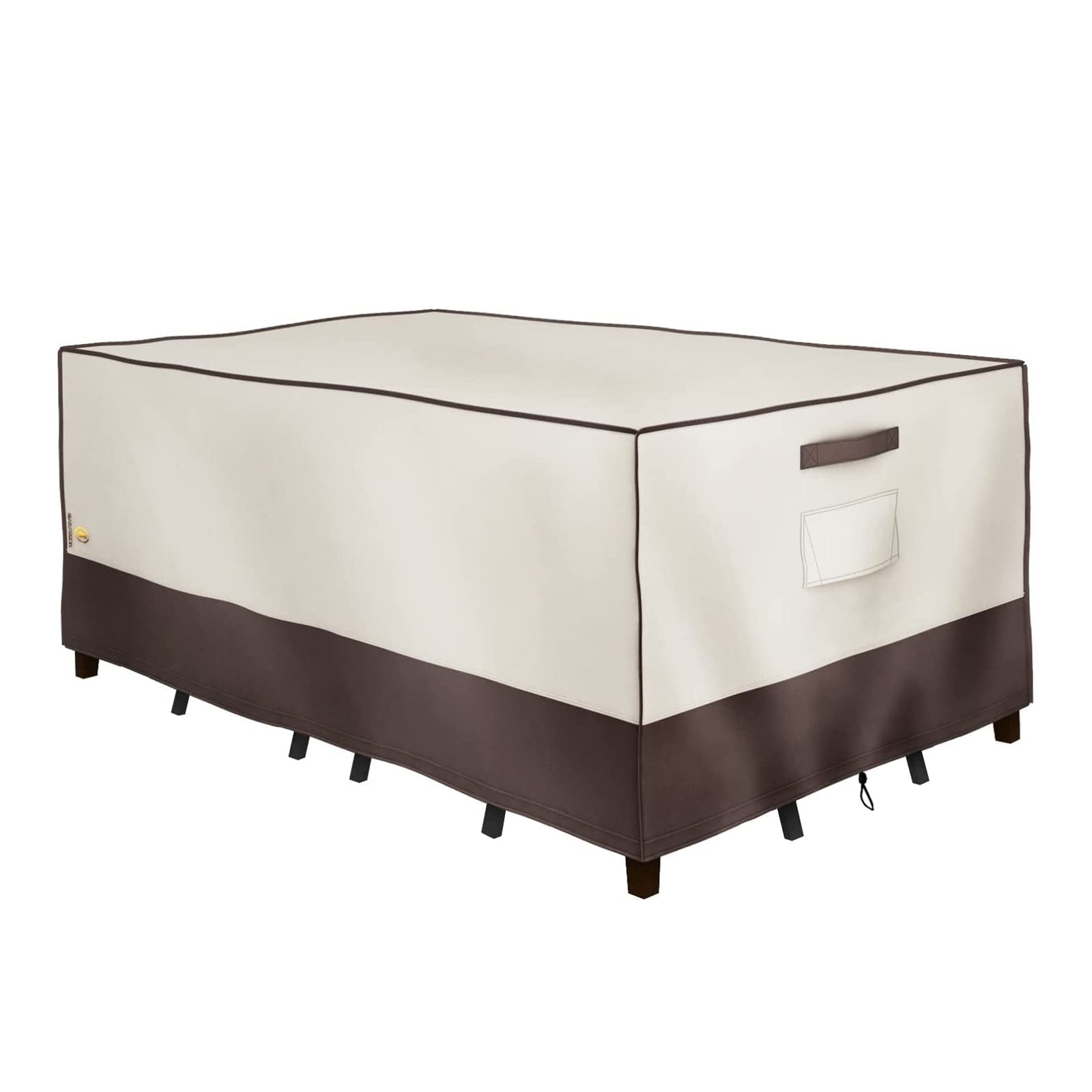 F&J Outdoors Waterproof 7 Piece Patio Furniture Cover, 102x78x27.5 In(Open Box) - VMInnovations