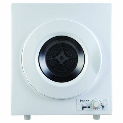 Magic Chef 3.5 Cubic Ft Compact  Clothes Dryer w/ Sensor & Timed Dry (Open Box)
