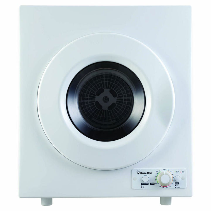 Magic Chef 3.5 Cubic Ft Compact  Clothes Dryer w/ Sensor & Timed Dry (Open Box)