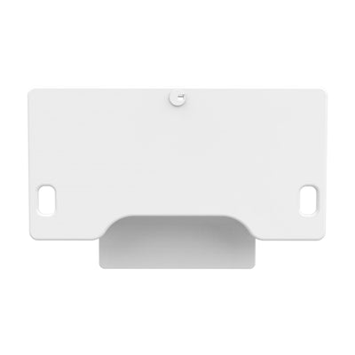 Rocelco Standing Desk Converter 46 Inch Deluxe Adjustable Support Riser, White - VMInnovations