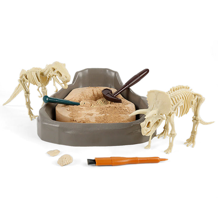 Science Can Deluxe Dinosaur Fossil Dig Kit for Children Ages 6 and Up (Open Box)