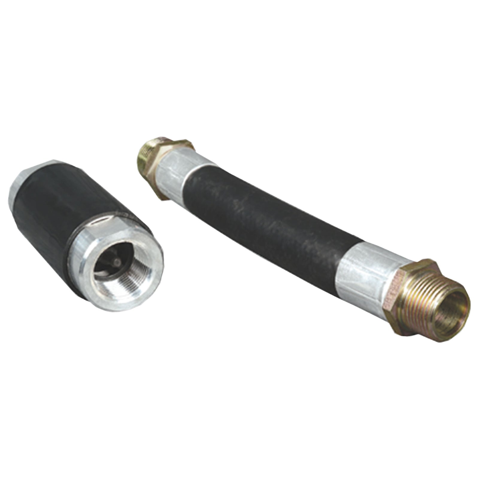 Apache 99000236 1 Inch Diameter Single Use Fuel Whip Hose and Adapter (Open Box) - VMInnovations