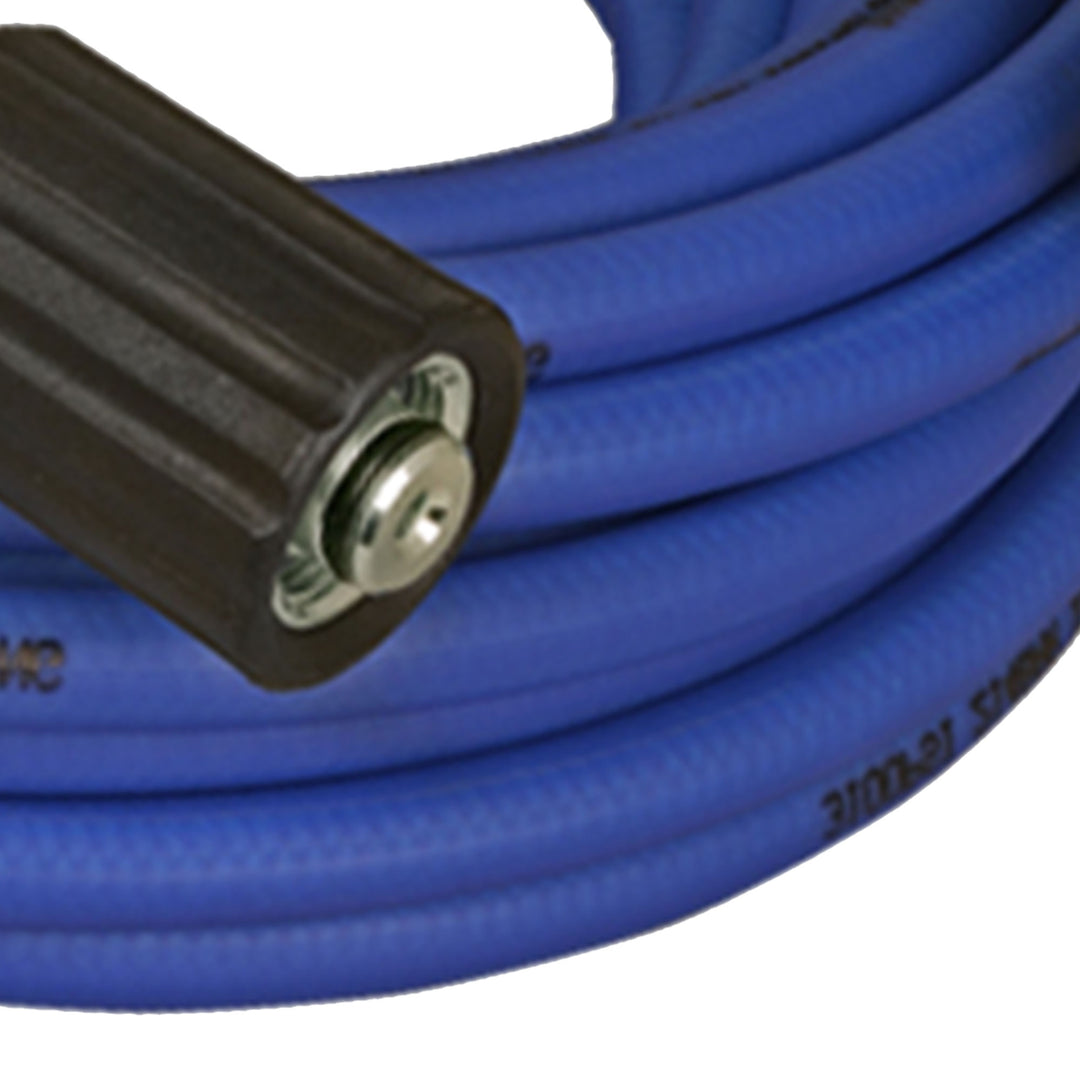 Apache 10085585 1/4 Inch Diameter x 50 Ft Xtreme Flex Pressure Washer Hose, Blue