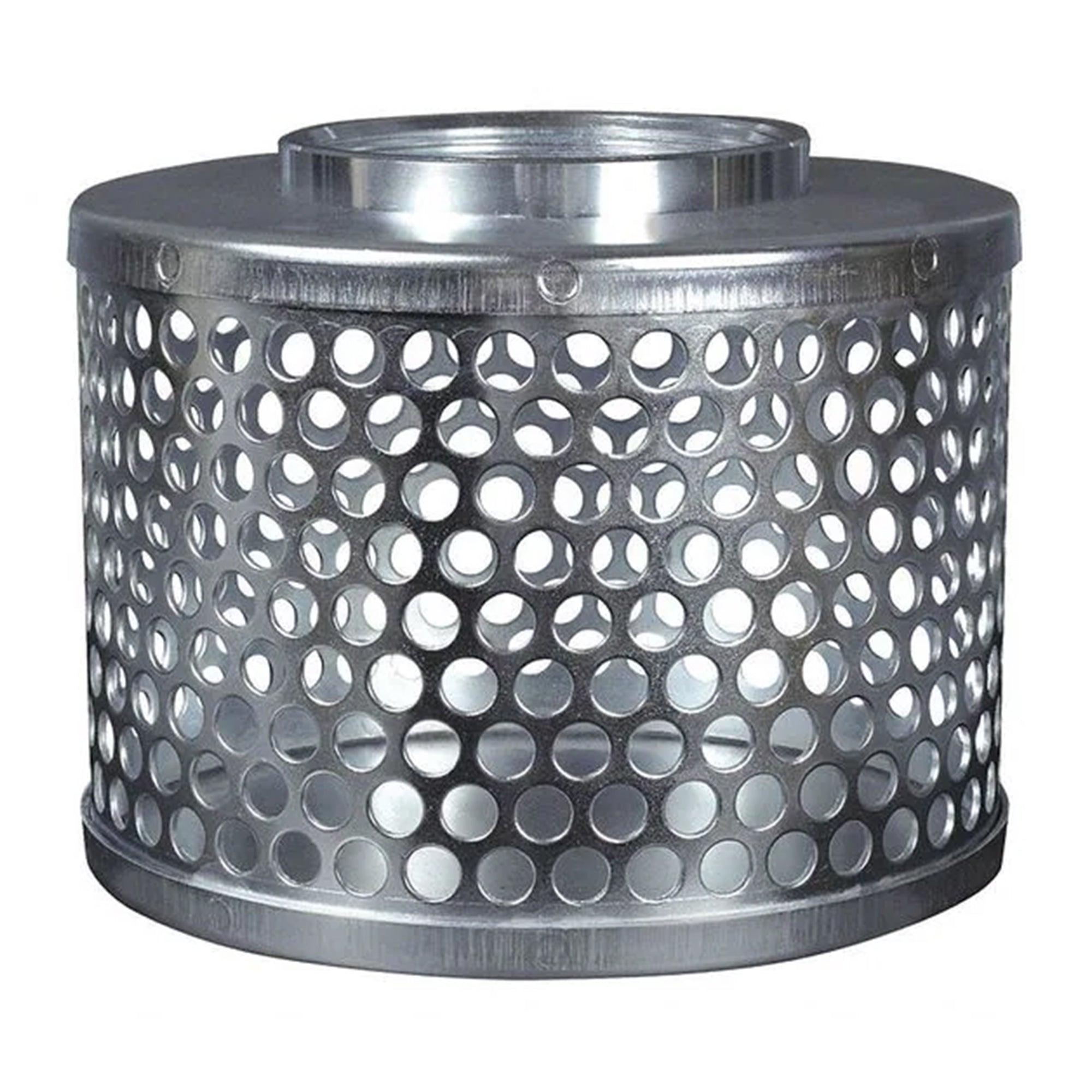 Apache 70002507 6in Corrosion Resisting Plated Steel Round Hole Suction Strainer - VMInnovations