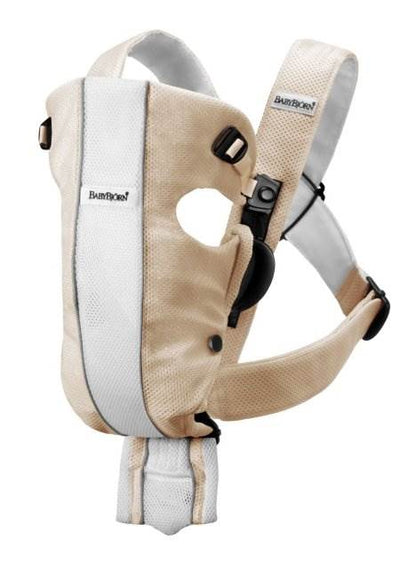 BabyBjörn Baby Carrier Air - Sand/White, Mesh