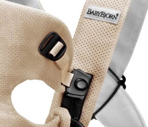 BabyBjörn Baby Carrier Air - Sand/White, Mesh