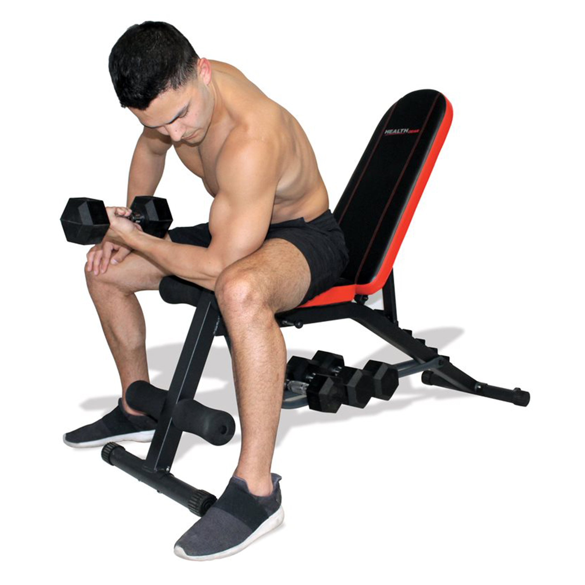 Extreme Products Group Health Gear 7 Position Dumbbell Bench (Open Box) - VMInnovations