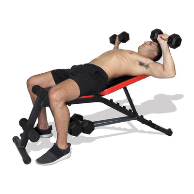 Extreme Products Group Health Gear 7 Position Dumbbell Bench (Open Box)