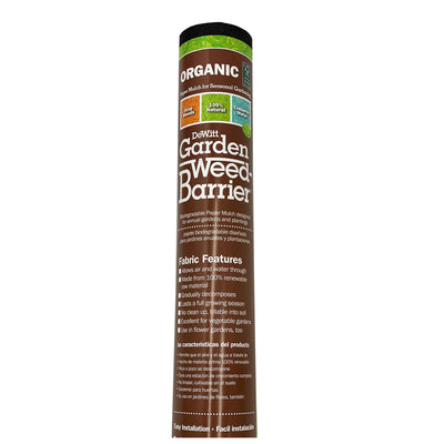 DeWitt 2 x 50 Ft All Natural Paper Mulch Garden Weed Barrier (16 Pk) (Open Box) - VMInnovations