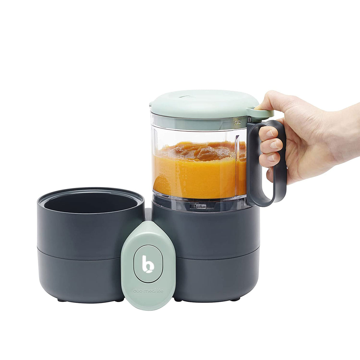 Babymoov Duo Meal Lite 4 In 1 Food Processor w/ Steam Cooker & Blender (Used) - VMInnovations