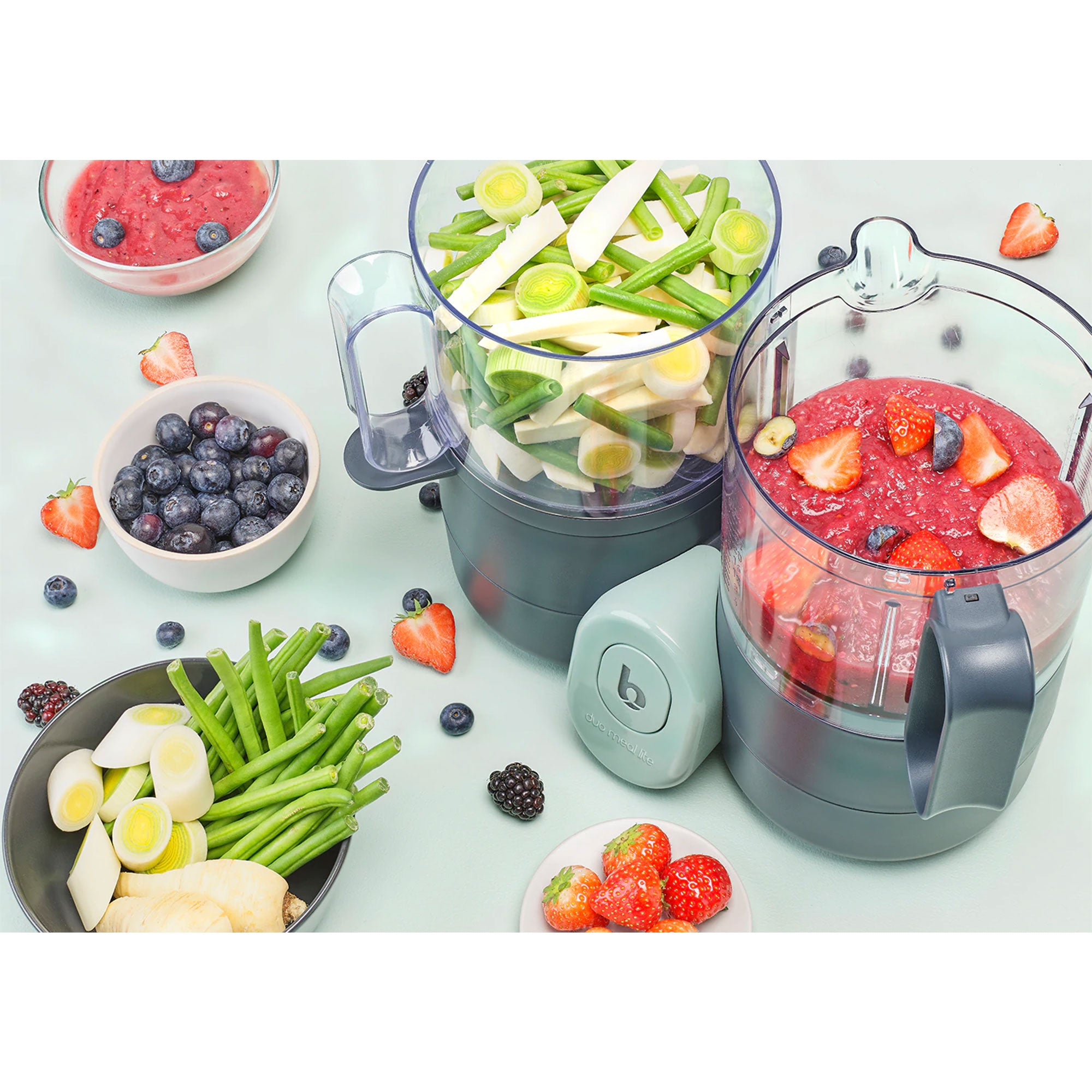Babymoov Duo Meal Lite 4 In 1 Food Processor w/ Steam Cooker & Blender (Used) - VMInnovations