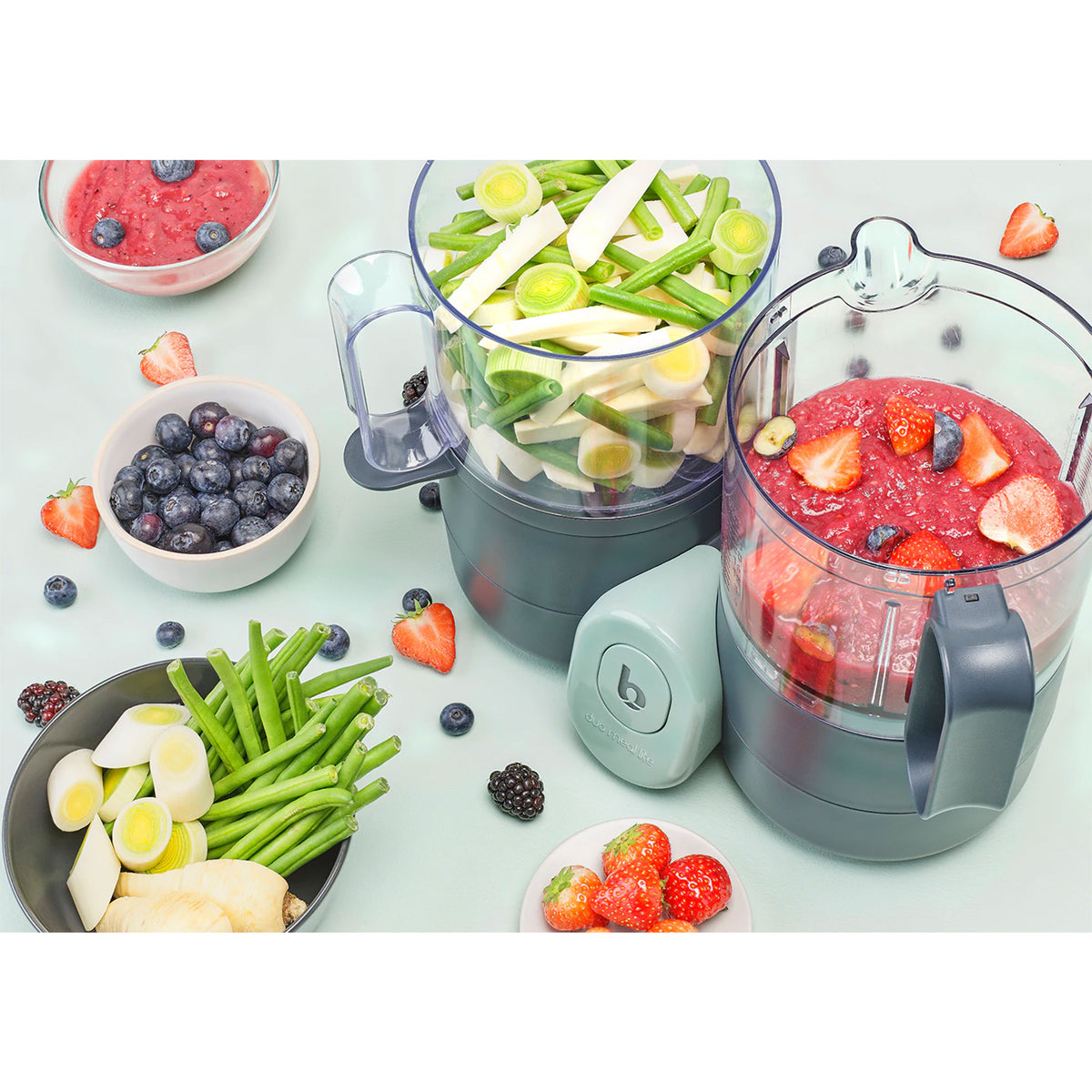 Babymoov Duo Meal Lite 4 In 1 Food Processor w/ Steam Cooker & Blender (Used) - VMInnovations
