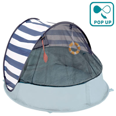 Babymoov Aquani Convertible Pop Up Tent, Kiddie Pool, and Play Yard with Canopy