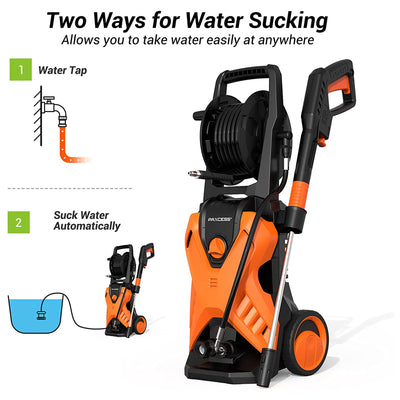 PAXCESS 3,000PSI 1,800 Watt Electric Power Washer with Adjustable Spray Nozzle