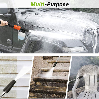 PAXCESS 3,000PSI 1,800 Watt Electric Power Washer with Adjustable Spray Nozzle