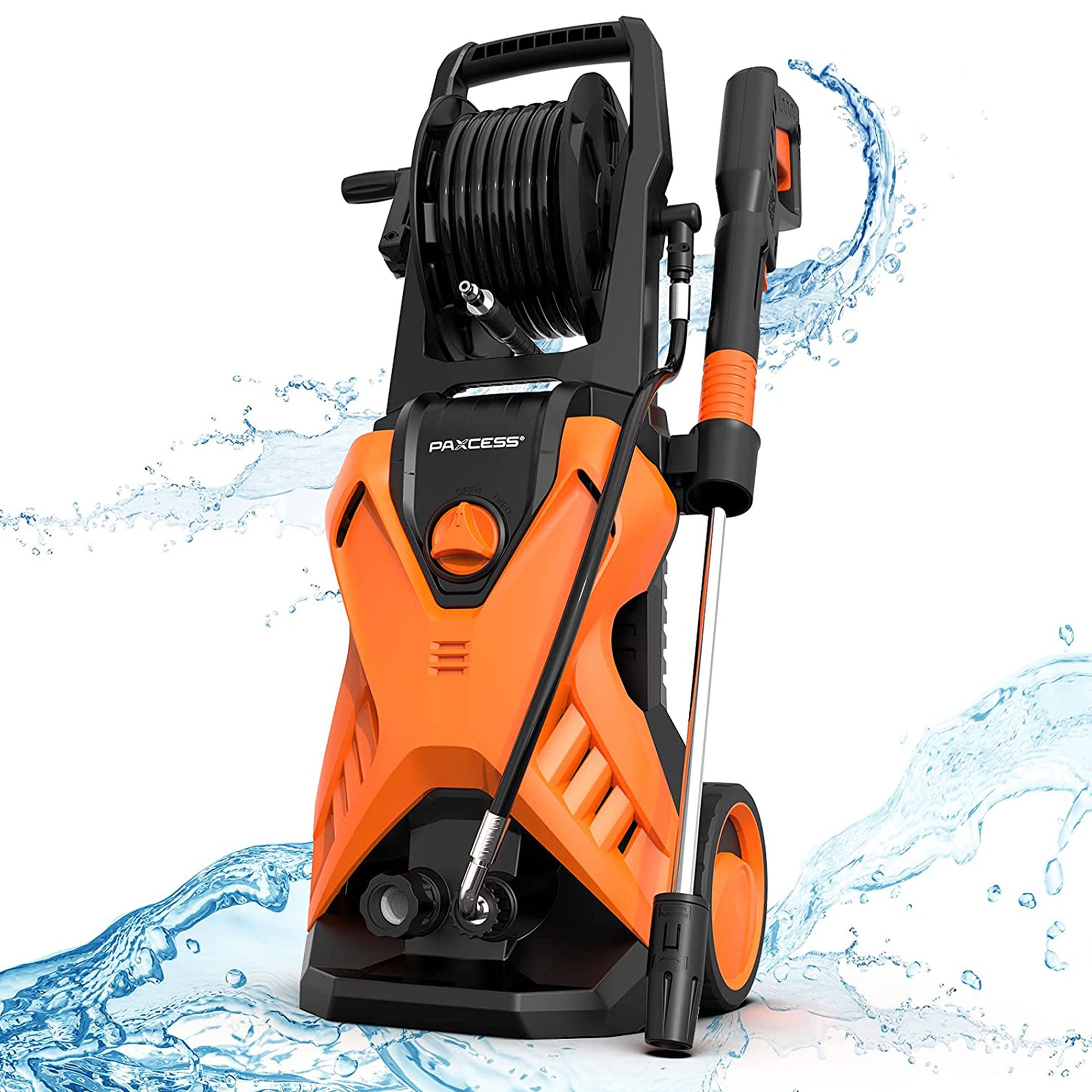PAXCESS 3,000PSI 1,800 Watt Electric Power Washer with Adjustable Spray Nozzle