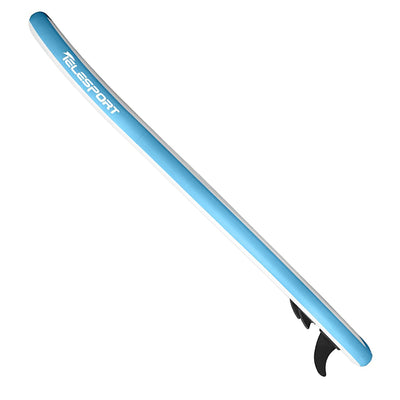 TELESPORT Paddle Boards Inflatable Paddleboard w/Accessories, White & Blue(Used) - VMInnovations
