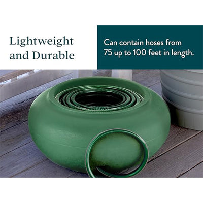 The HC Companies 21 Inch Garden Hose Holder , Green (Used)