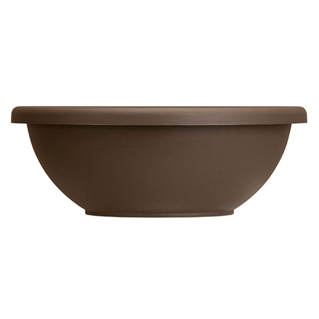 The HC Companies GAB18000E21C006LRTOX 18" Garden Bowl Planter, Chocolate (Used)