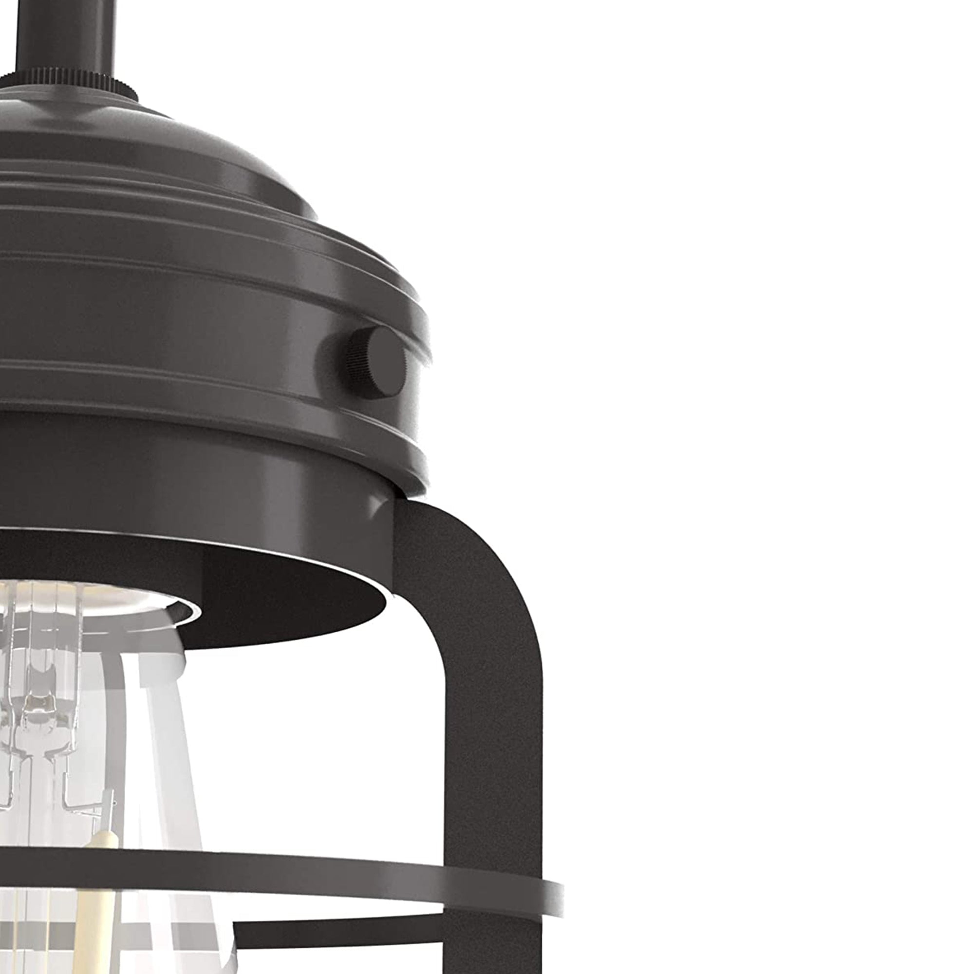 Hunter Fan Company Starklake 5.25 Inch Lantern Mini Light Pendant, Noble Bronze