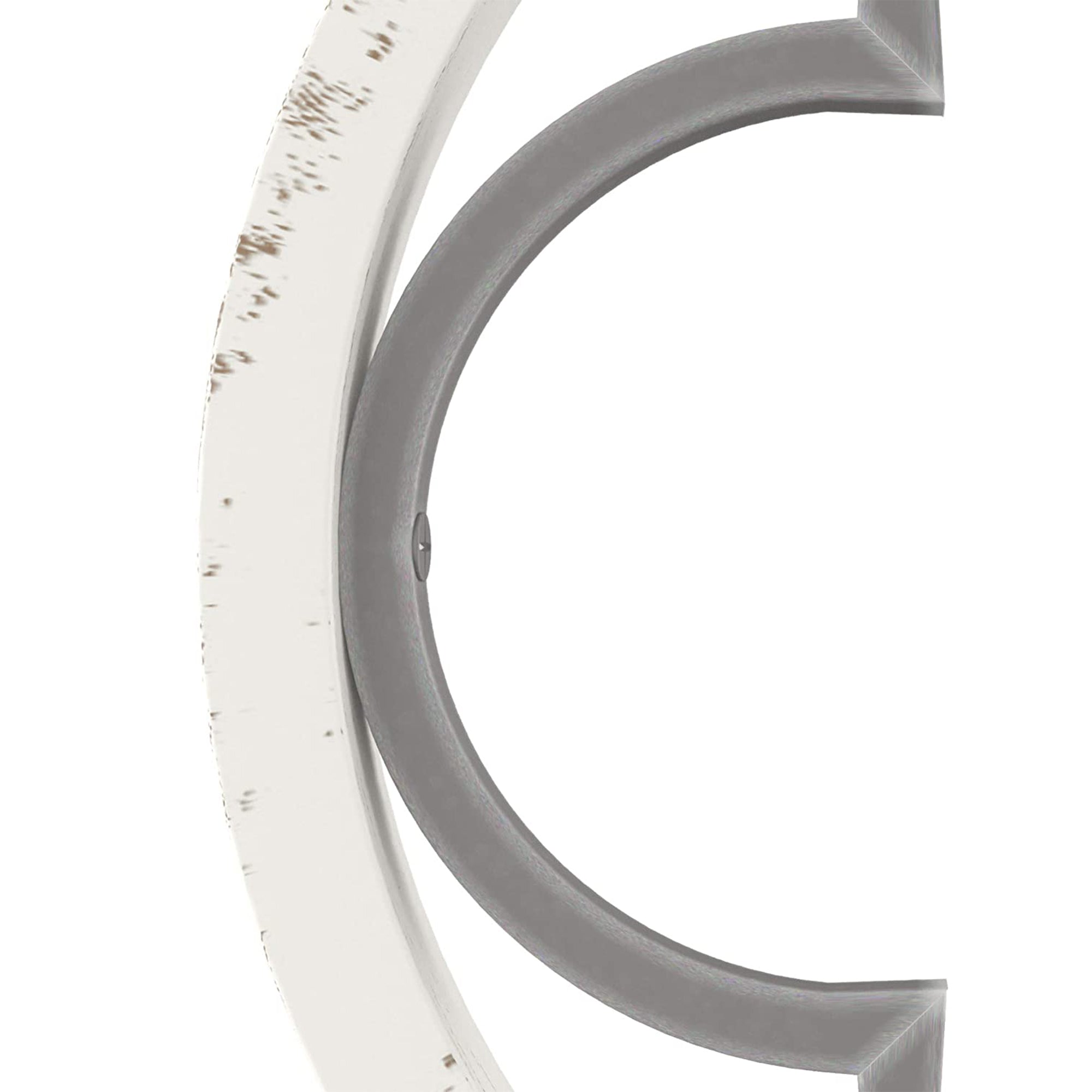 Hunter Fan Company Gablecrest 12" Rustic Concrete Light Pendant, White(Open Box) - VMInnovations
