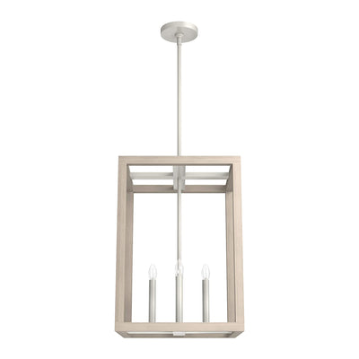 Hunter Fan Company 19087 Squire Manor Pendant Light Fixture, Brushed Nickel - VMInnovations