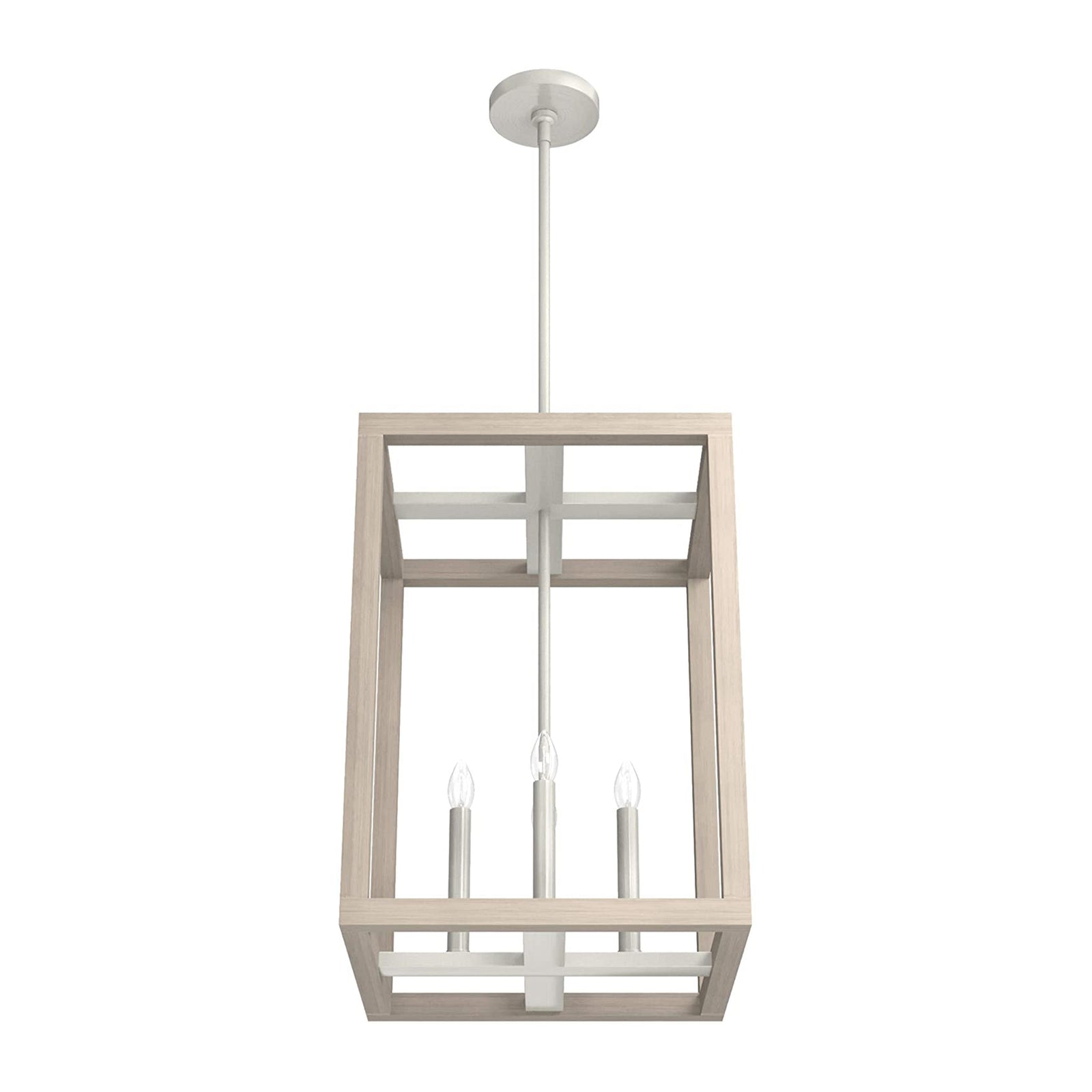 Hunter Fan Company 19087 Squire Manor Pendant Light Fixture, Brushed Nickel - VMInnovations